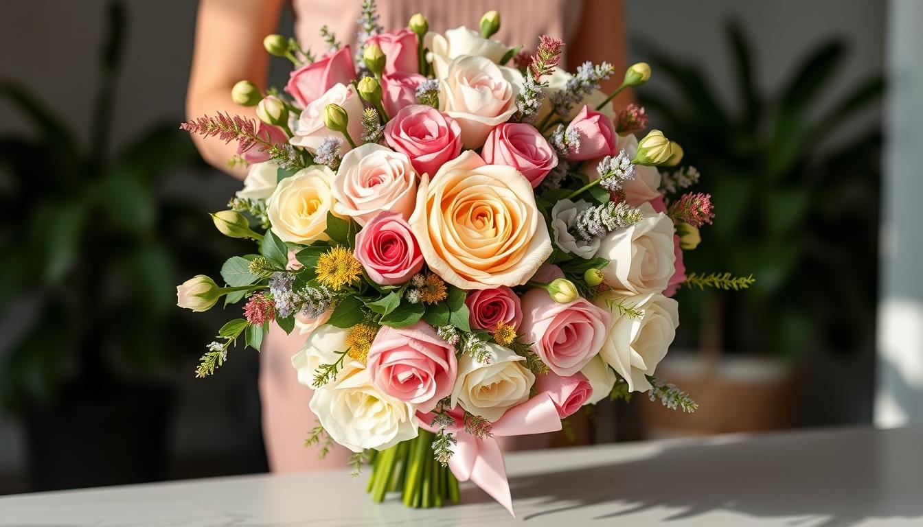 Seasonal flower arrangements